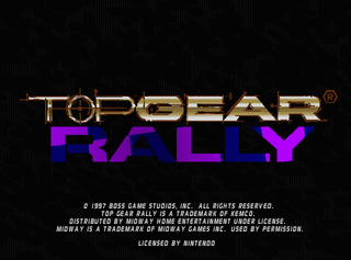 Top Gear Rally Screenshot