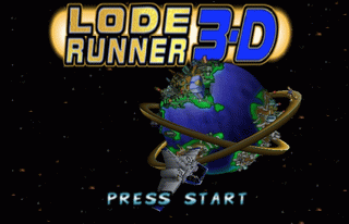 Lode Runner 3-D Screenshot