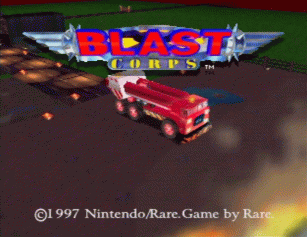 Blast Corps Screenshot