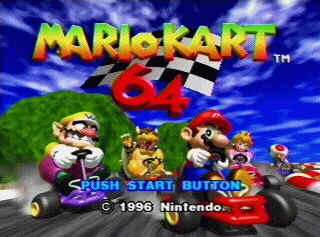 Mario Kart 64 Screenshot