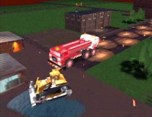 Blast Corps Screenshot