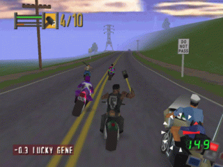 Road Rash 64 Screenshot