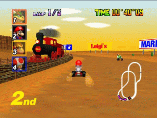 Mario Kart 64 Screenshot