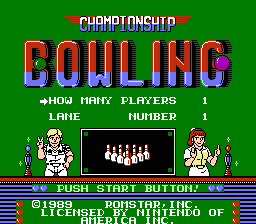 Championship Bowling Screenshot