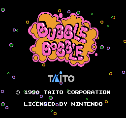 Bubble Bobble Screenshot