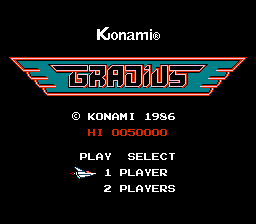 Gradius Screenshot