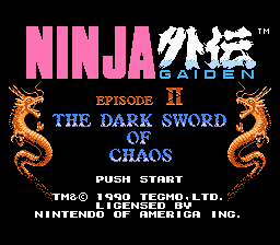 Ninja Gaiden II: The Dark Sword of Chaos Screenshot