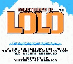 Adventures of Lolo Screenshot