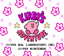 Kirby’s Adventure Screenshot