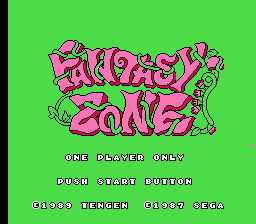 Fantasy Zone Screenshot