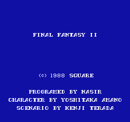 Final Fantasy II Screenshot