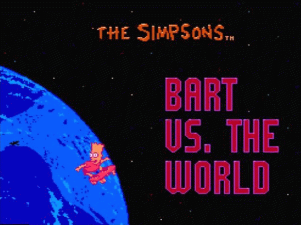Simpsons, The: Bart vs. the World Screenshot