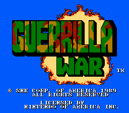 Guerrilla War Screenshot