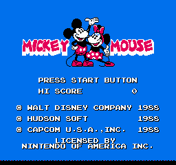 Mickey Mousecapade Screenshot