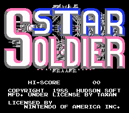Star Soldier Screenshot