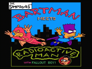 Simpsons, The: Bartman Meets Radioactive Man Screenshot