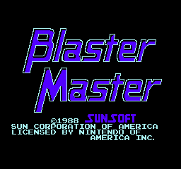 Blaster Master Screenshot