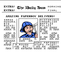 Paperboy Screenshot