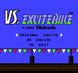 Vs. Excitebike Screenshot