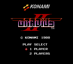 Gradius II Screenshot