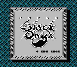 Black Onyx, The Screenshot