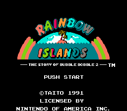 Rainbow Islands Screenshot