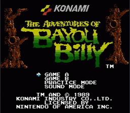 Adventures of Bayou Billy, The Screenshot