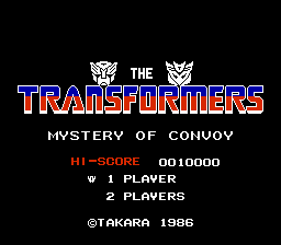 Transformers: Mystery of Convoy Screenshot
