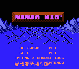 Ninja Kid Screenshot