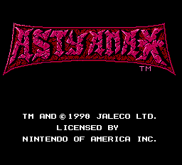 Astyanax Screenshot
