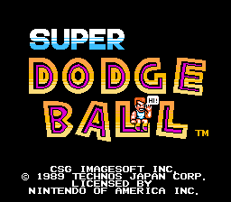 Super Dodge Ball Screenshot