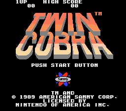 Twin Cobra Screenshot