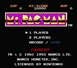 Ms. Pac-Man Screenshot