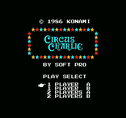 Circus Charlie Screenshot