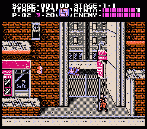 Ninja Gaiden Screenshot