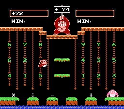 Donkey Kong Jr. Math Screenshot