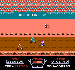 Vs. Excitebike Screenshot