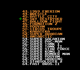 64 in 1 Screenshot