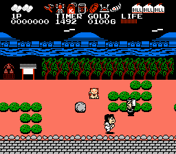 Ganbare Goemon! Karakuri Dōchū Screenshot