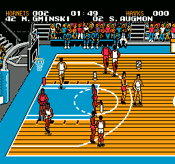 Tecmo NBA Basketball Screenshot
