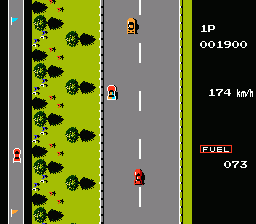 Road Fighter Screenshot