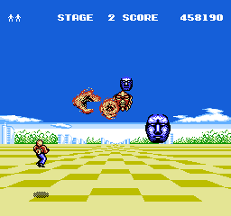 Space Harrier Screenshot