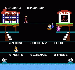 Popeye no Eigo Asobi Screenshot