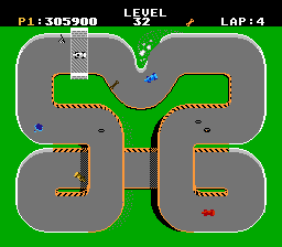 Super Sprint Screenshot