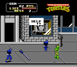 Teenage Mutant Ninja Turtles II: The Arcade Game Screenshot