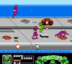 Teenage Mutant Ninja Turtles III: The Manhattan Project Screenshot