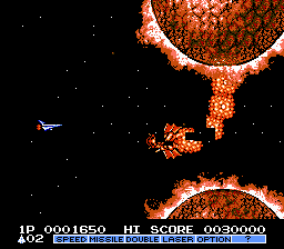 Gradius II Screenshot