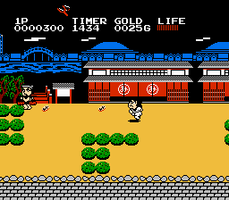 Ganbare Goemon! Karakuri Dōchū Screenshot