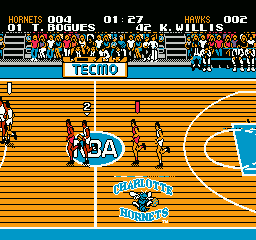 Tecmo NBA Basketball Screenshot