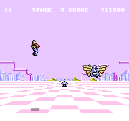 Space Harrier Screenshot